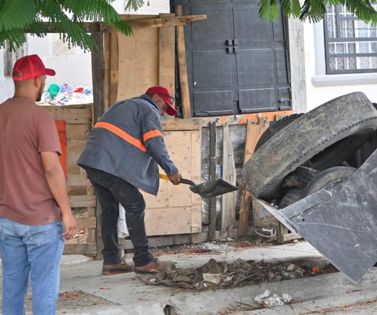 Realizan jornadas de descacharrizacón en Pesquería