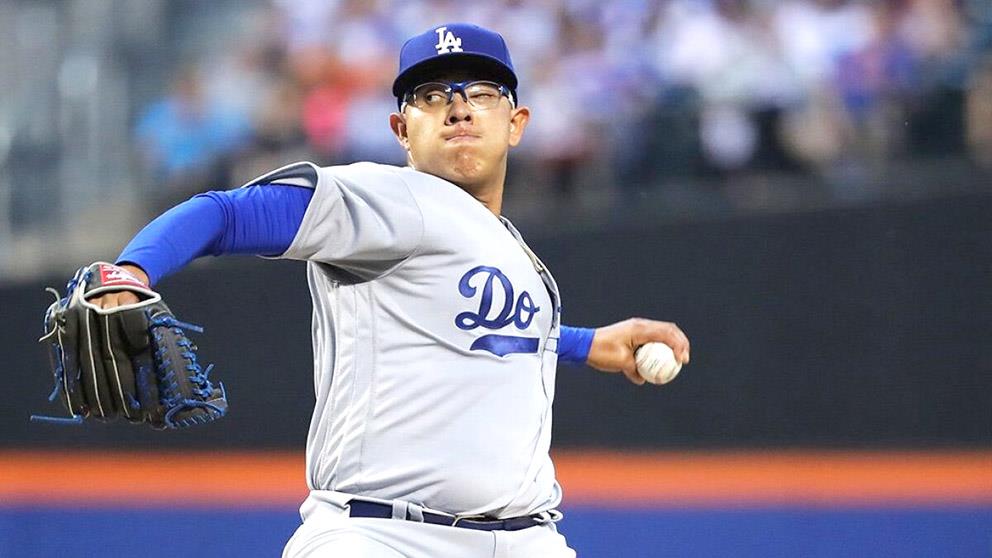 Termina suspensión para Julio Urías