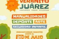 Anuncian campamento gratuito ´Veranito Juárez´