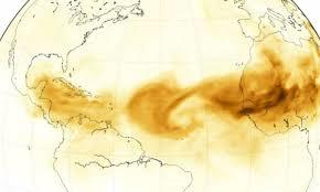 Llegar&aacute;n hoy a la ciudad los polvos del Sahara