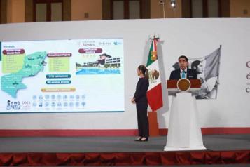 Afirma Claudia que el Tren Maya es rentable y estratégico