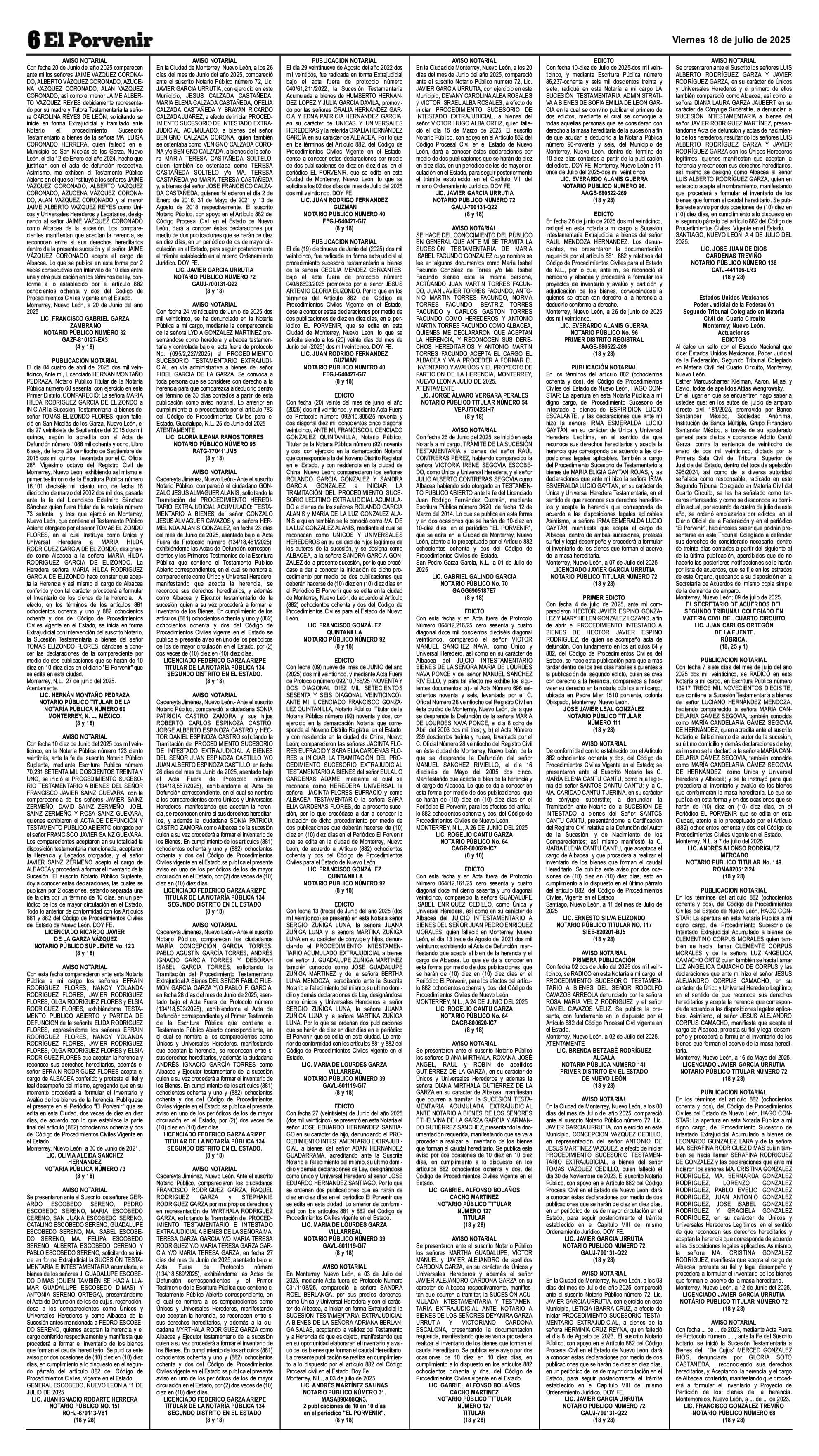 Edictos