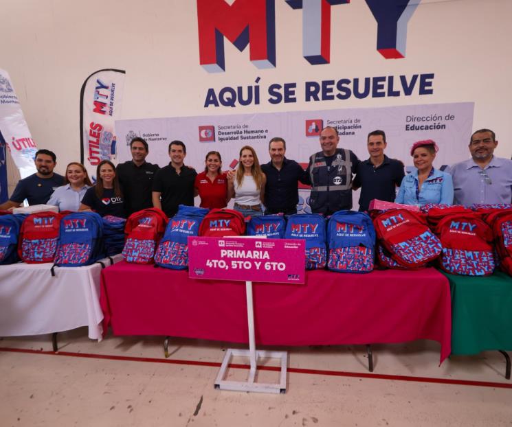 Sigue Monterrey con el programa ´Útiles, útiles´