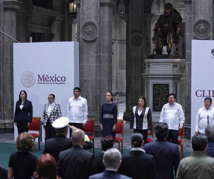 Sheinbaum encabeza 153 aniversario luctuoso de Benito Juárez Sheinbaum encabeza 153 aniversario luctuoso de Benito Juárez