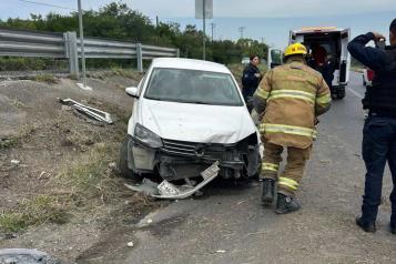 Deja choque dos lesionados
