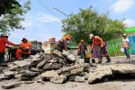 Intensifica Guadalupe bacheo en sectores afectados Intensifica Guadalupe bacheo en sectores afectados