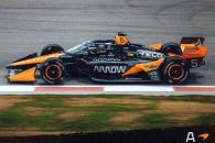 Es O´Ward el cuarto más rápido en práctica uno