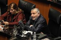 Respaldan morenistas a su coordinador en el Senado Respaldan morenistas a su coordinador en el Senado