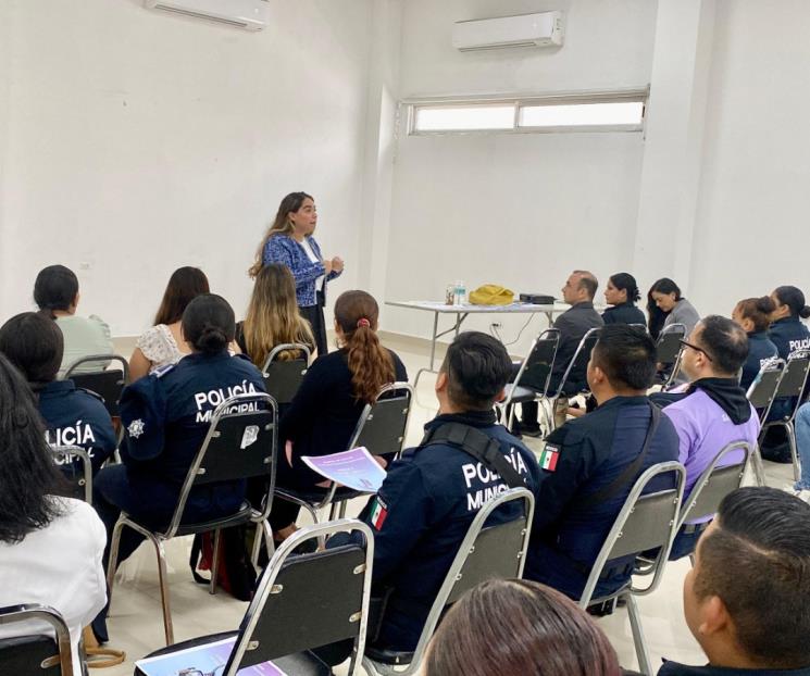 Capacita SC a policías sobre la Ley Valeria Capacita SC a policías sobre la Ley Valeria