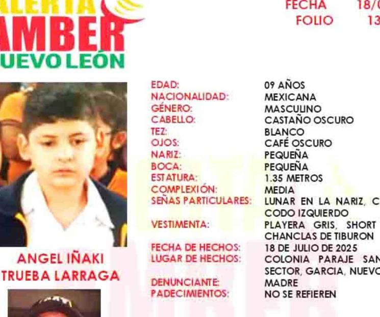 Reportan a niño desaparecido Reportan a niño desaparecido