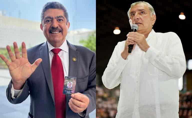 Estalla Manuel Espino contra Adán Augusto por Hernán Bermúdez