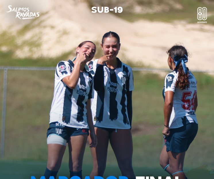 Golean Rayadas Sub-19 al Mazatl&aacute;n 
