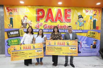 Realiza la Sección 21 la entrega de premios a los ganadores