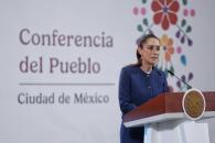 Por supuesto, hay problemas, pero la gente está contenta: Sheinbaum