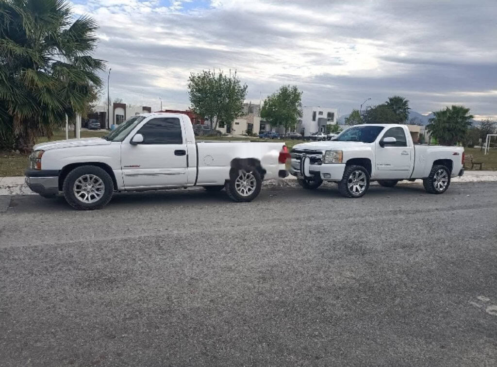 Hombres armados ingresaron a un rancho del municipio de China, Nuevo León, donde se apoderaron de dos camionetas y otros objetos de valor.
