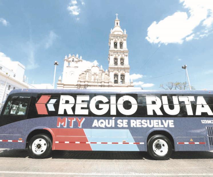 Entra en operaciones la Regio Ruta Entra en operaciones la Regio Ruta