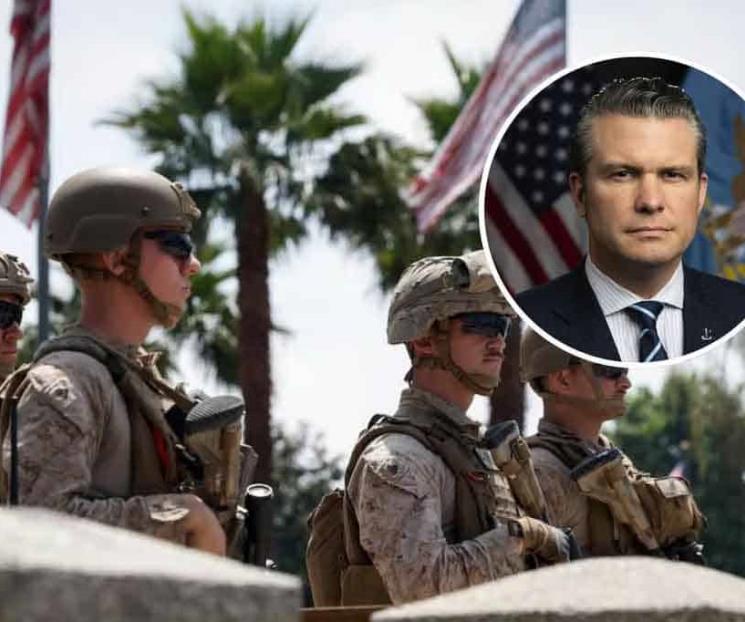 Ordena el Pent&aacute;gono retiro de unos 700 marines de Los &Aacute;ngeles