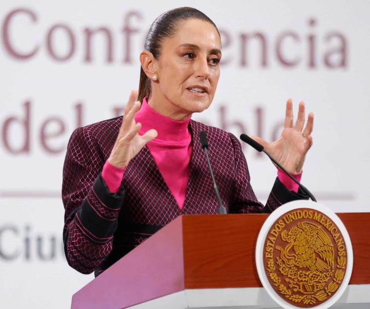 No corresponde a la Presidenta definir culpables: Sheinbaum