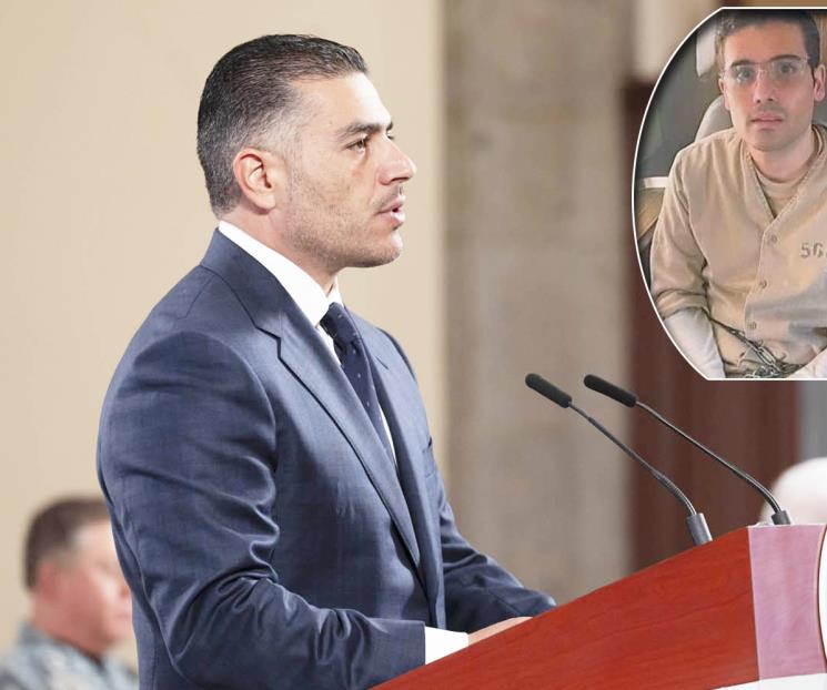 Ovidio permanece bajo custodia en EU: Harfuch Ovidio permanece bajo custodia en EU: Harfuch