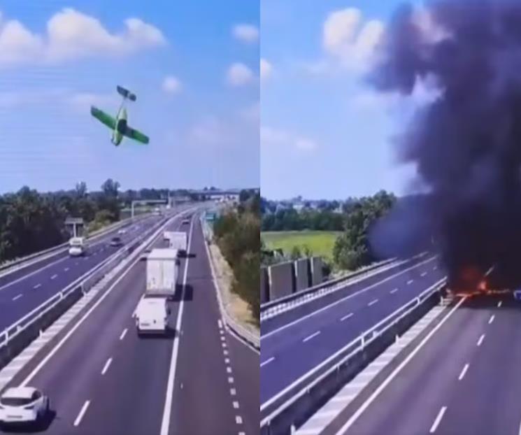 Cae Avioneta en picada y se estrella