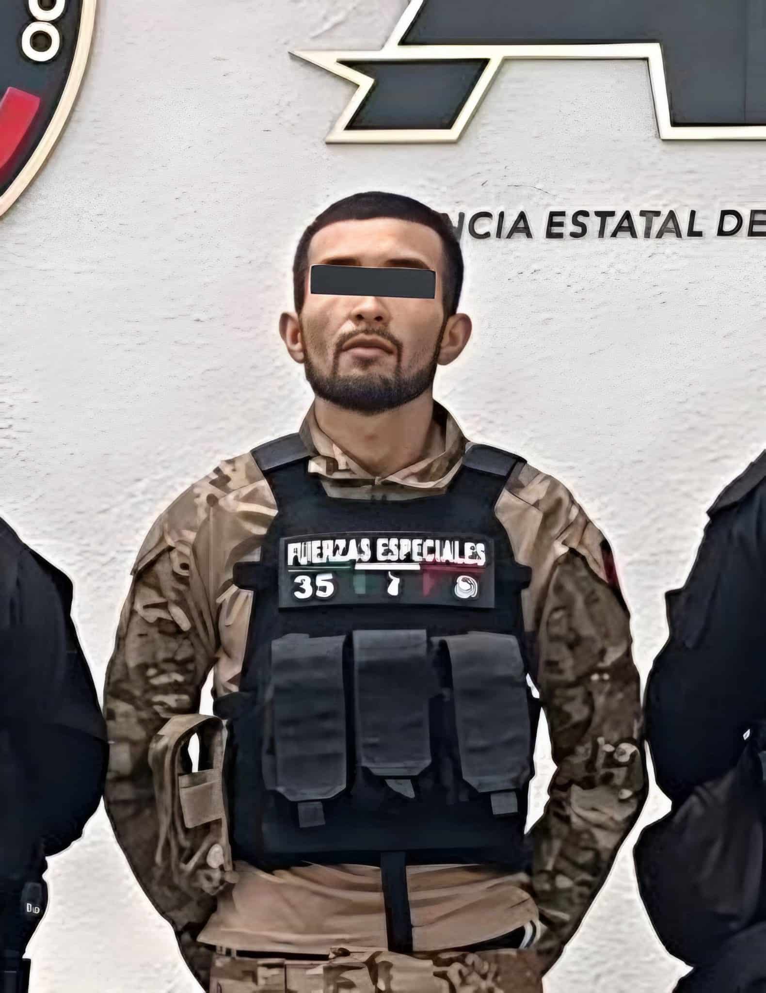 Elementos del Grupo de Coordinación Metropolitana lograron la captura de un líder delictivo que operaba en el municipio de Cerralvo.