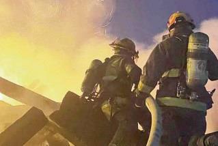 Consume incendio 20 tejabanes en Monterrey Consume incendio 20 tejabanes en Monterrey