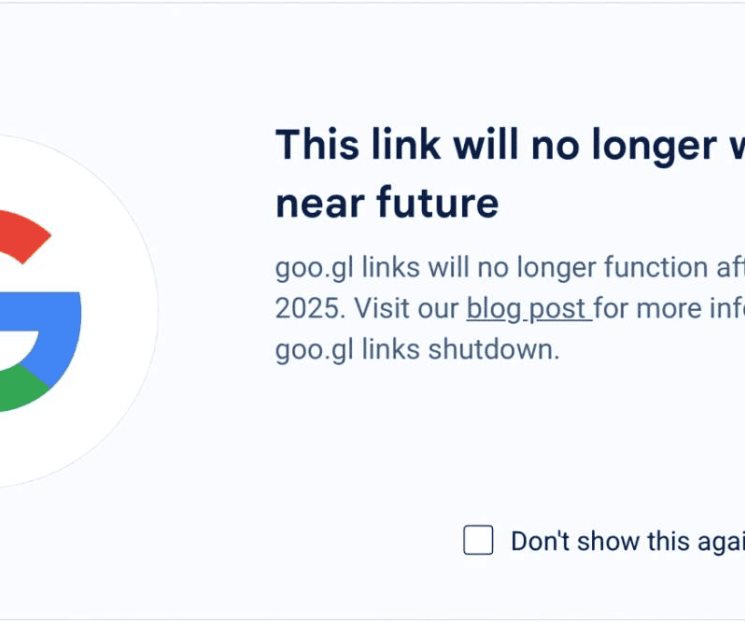 Google pone el último clavo al ataúd de goo.gl, su acortador de URL