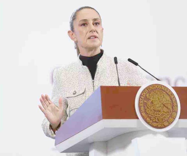 Afirma Sheinbaum que seguirán investigando huachicol fiscal