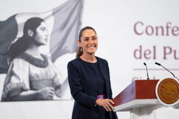 Sheinbaum destaca firma de acuerdo entre México y EU