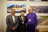 Se reúne Andrés Mijes con directivos de Cosco