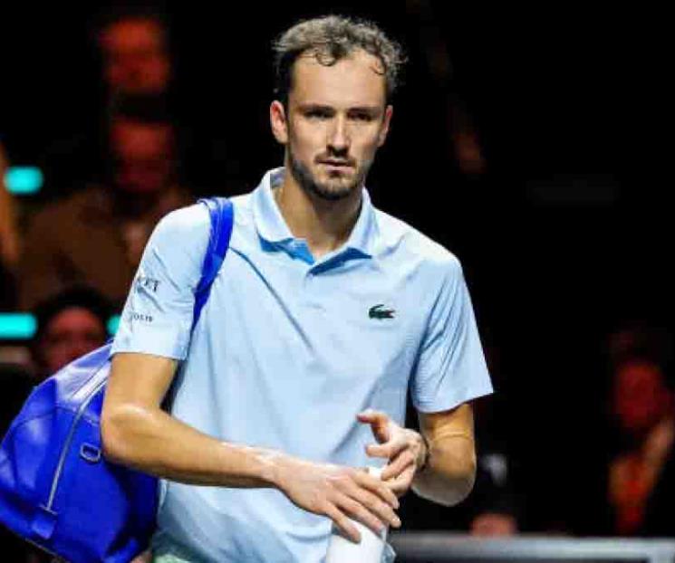 Eliminan a Medvedev en Citi Open Eliminan a Medvedev en Citi Open