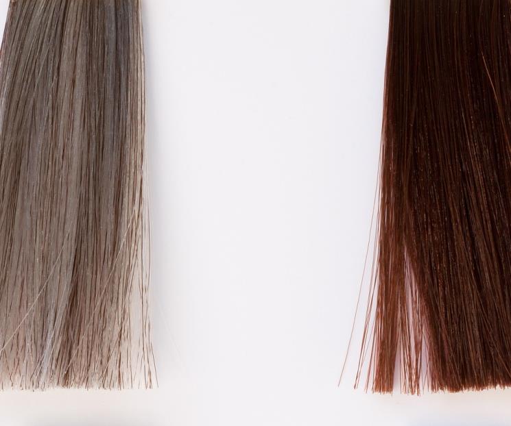 Con qué tono de tinte se notan menos las canas
