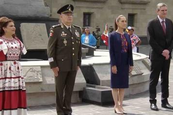 Exige Claudia que gobiernos ofrezcan perd&oacute;n por "atrocidades"