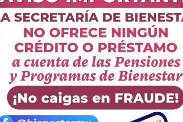 Alertan por fraudes con programas sociales