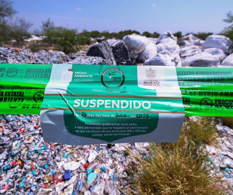 Suspenden tiradero clandestino