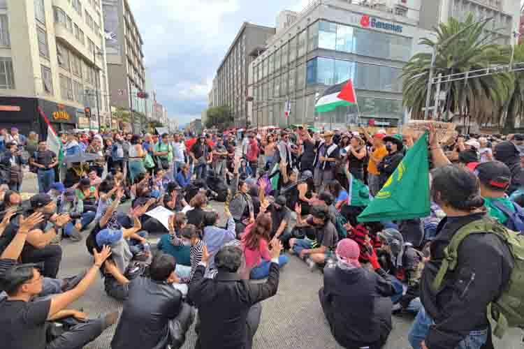 Contienen enfrentamientos en protesta contra la gentrificación Contienen enfrentamientos en protesta contra la gentrificación