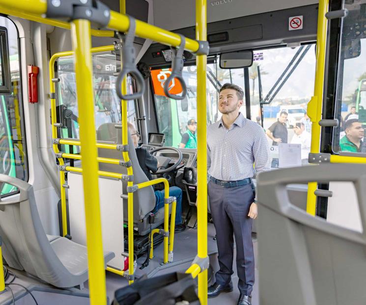 Nuevos camiones cuentan con lo &uacute;ltimo en tecnolog&iacute;a