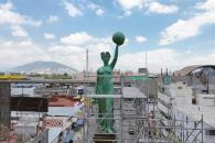 Regresa Alegoría de la Libertad a su lugar Regresa Alegoría de la Libertad a su lugar
