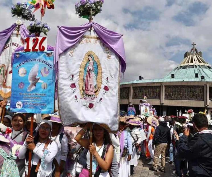 Arriban casi 60 mil peregrinos a la Bas&iacute;lica de Guadalupe
