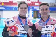 Suma México dos platas más en Mundial Acuático