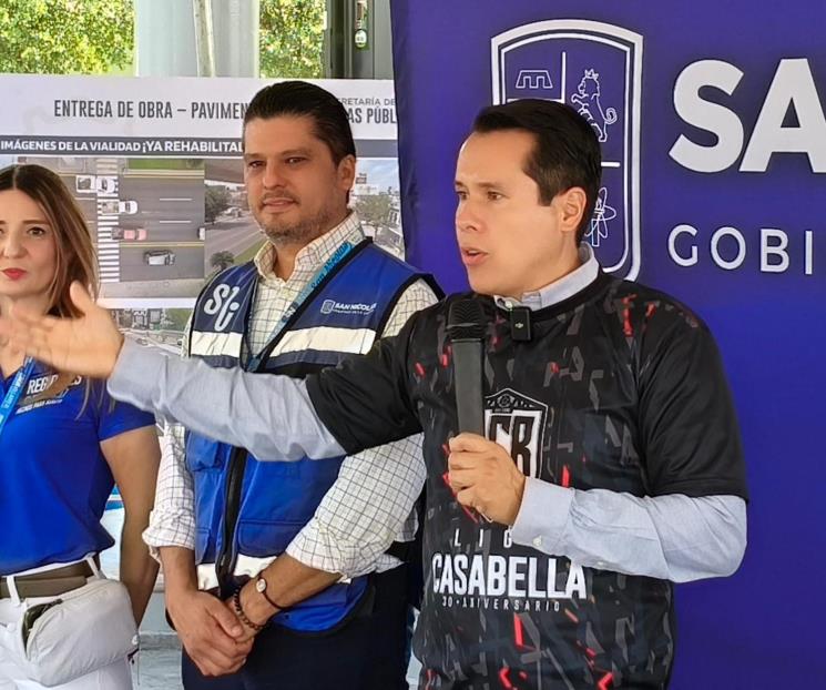 Entregan trabajos de rehabilitación en Av. Universidad