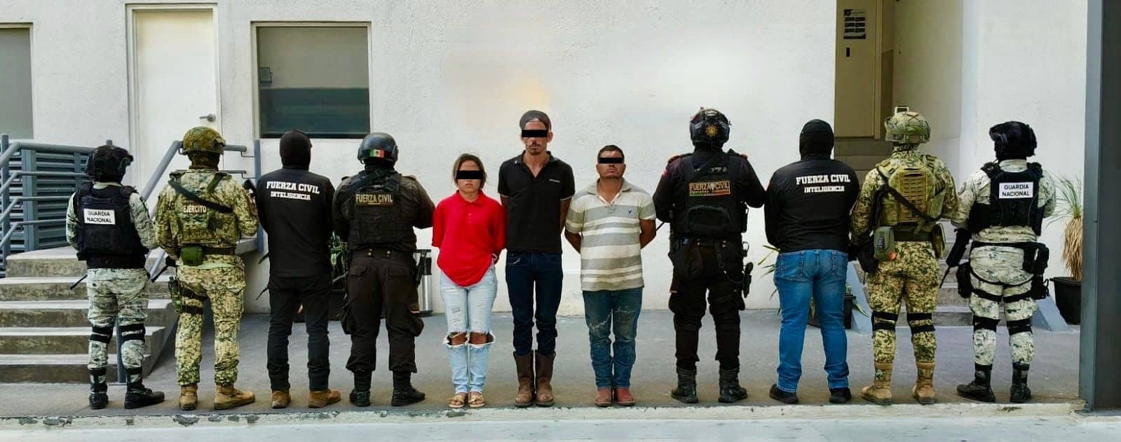 En dos operativos simultáneos de investigación e inteligencia, cinco personas consideradas como generadores de violencia y que eran acompañados por un adolescente, fueron detenidos por el Grupo de Coordinación, en el municipio de Agualeguas.