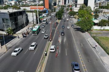 Arranca carril de contraflujo en Vasconcelos