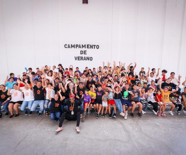 Logra Súper Campamento de Verano asistencia récord Logra Súper Campamento de Verano asistencia récord