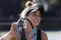 Zaraz&uacute;a avanza en el National Bank Open