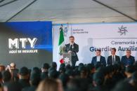 Integrará Monterrey a 104 nuevos guardias auxiliares Integrará Monterrey a 104 nuevos guardias auxiliares