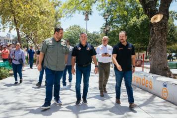 Inician renovación de plaza principal en Guadalupe