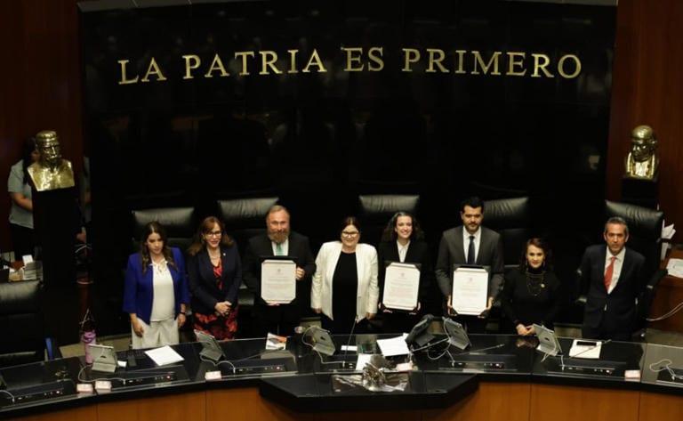 Toman protesta en el Congreso embajadores en Haití, Líbano y Kenia Toman protesta en el Congreso embajadores en Haití, Líbano y Kenia