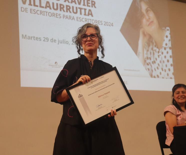 Muchas mujeres han sido mis maestras en la escritura: Mónica Nepote