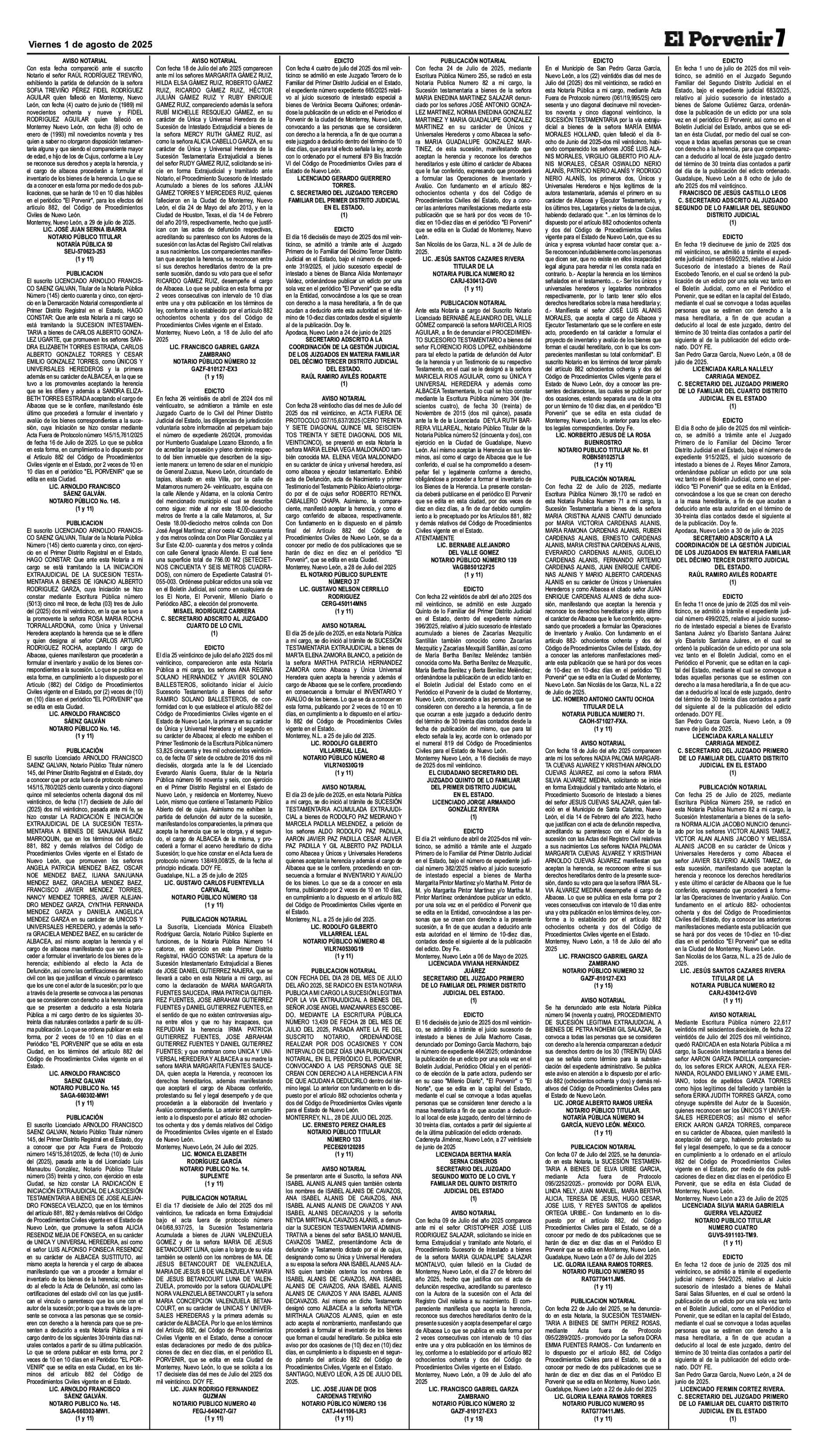 Edictos